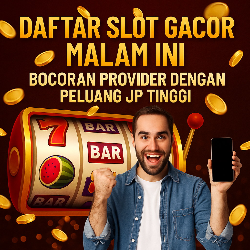 Daftar Slot Gacor Malam Ini