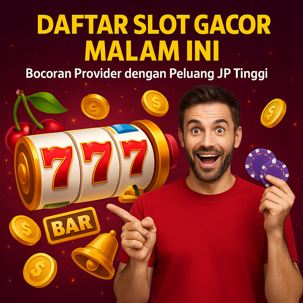 daftar slot gacor malam ini